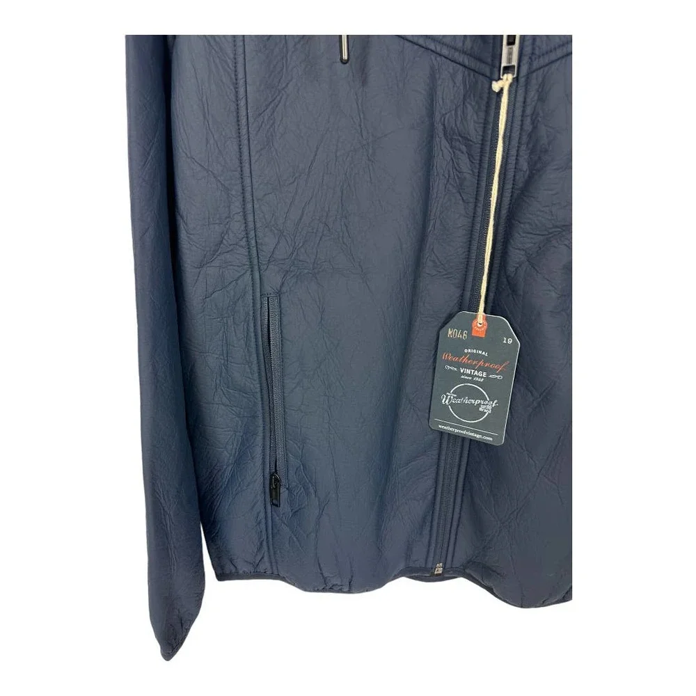 Weatherproof Vintage‎ 1948 Faux Leather Outer Plaid, Soft Interior Size Small
